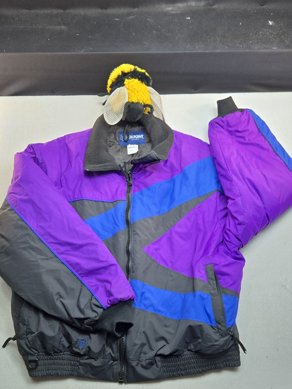 Fox Point Sportswear Vintage 1980s/1990s Colorblock Skiing Snowboarding Jacket